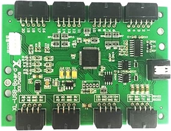 8- Motion Control Card Simulator Control Board, Industrial Computer Control Board Joystick Control Board(8-axis USB simulator board)