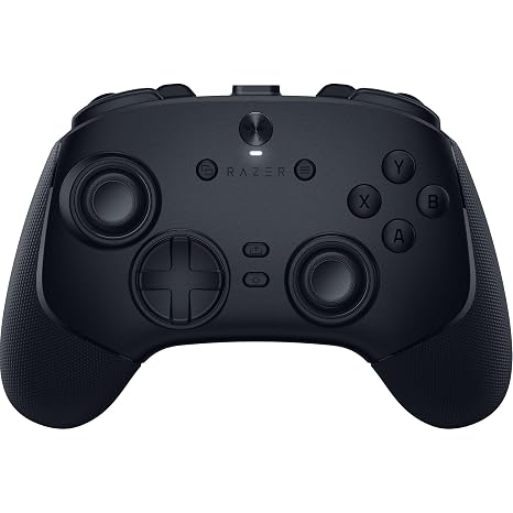 Razer Wolverine V3 Pro 8K PC Wireless E-Sports Controller for PC (8K Hz HyperPolling TMR Analogue Sticks with Interchangeable Caps 4 Mouse Click Back Buttons & 2 Claw Grip Bumpers) Black