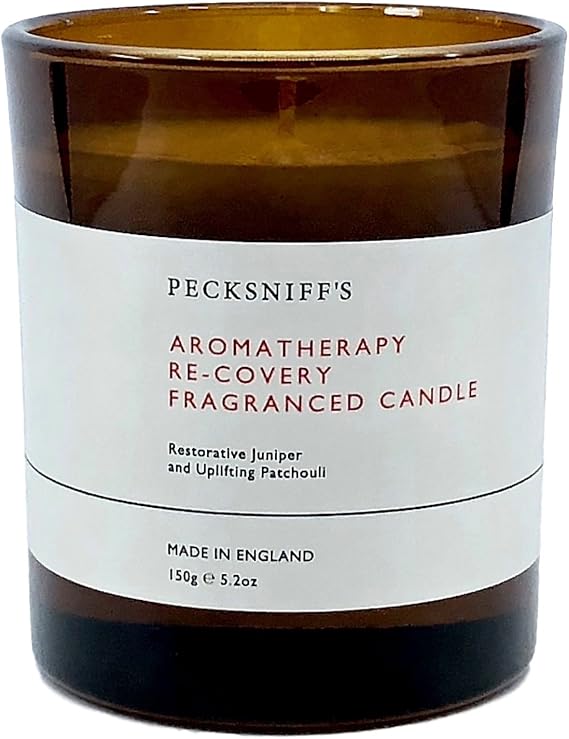 Pecksniffs Aromatherapy Re-Covery Juniper and Patchouli Scented Candle