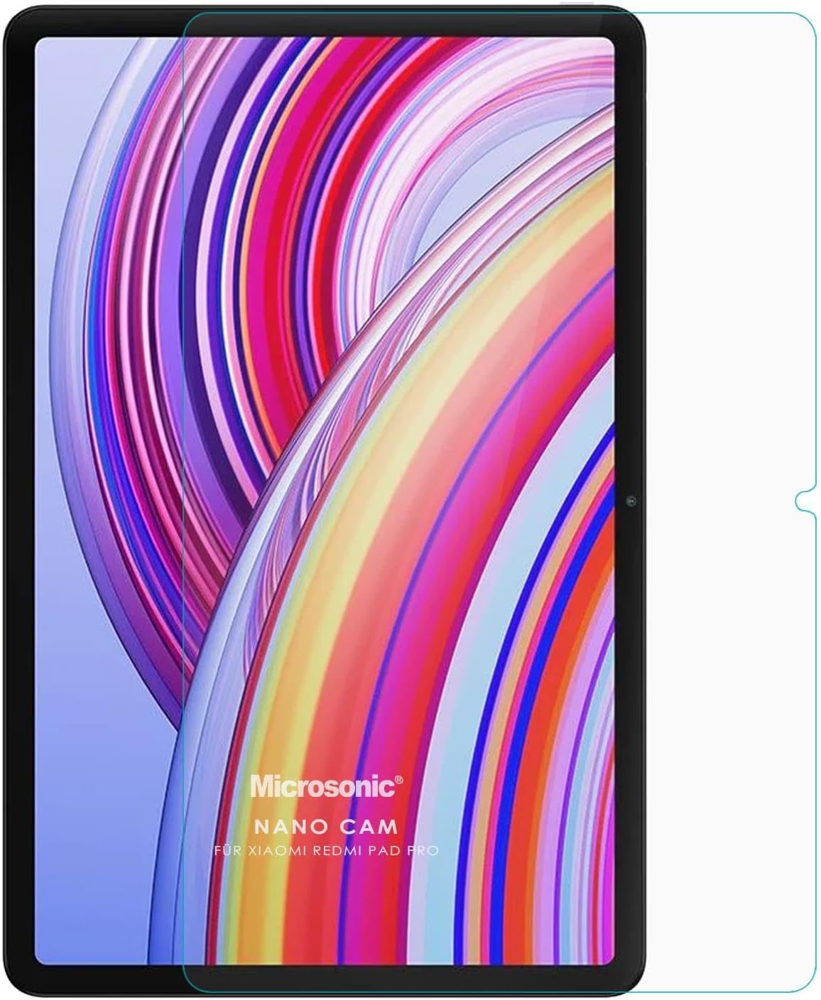 Microsonic Xiaomi Redmi Pad Pro Nano Glass Glass Screen Protector [Screen Protector Compatible with Redmi Pad Pro - Transparent]
