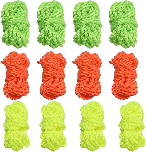 12pcs Replacement Yoyo Strings Nylon Cotton Blend Yo-Yo for Responsive and Unresponsive Ball