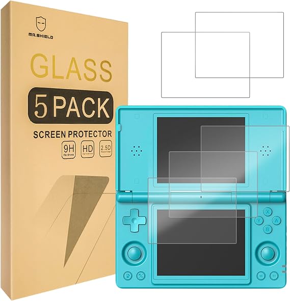Mr.Shield 5-Pack Tempered Glass Screen Protector for Anbernic RG DS