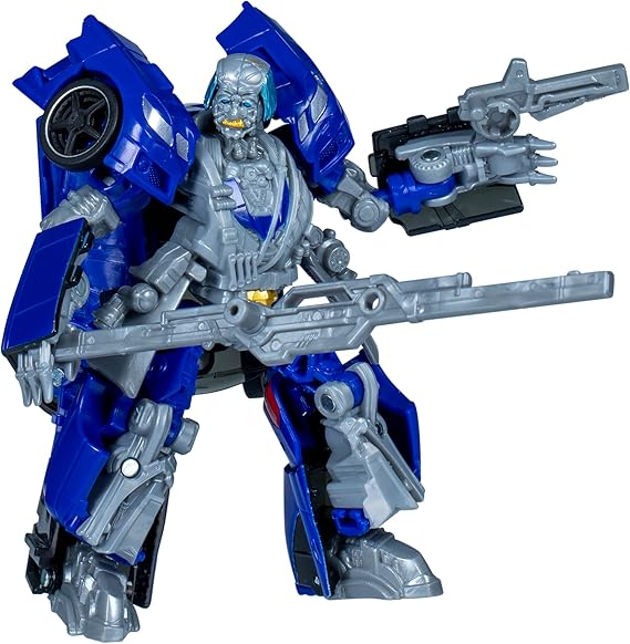Transformers Studio Series Deluxe Serisi Transformers: Ayın Karanlık Yüzü Wheeljack (Que) Aksiyon Figürü