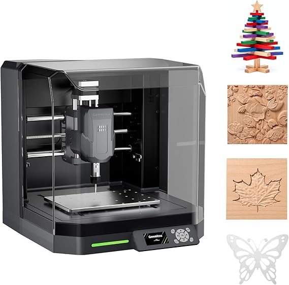 Genmitsu Cubiko CNC Router Machine for PCB, Wood & Soft Metal Milling