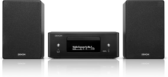 Denon CEOL N12DAB all-in-one system with CD player - Black