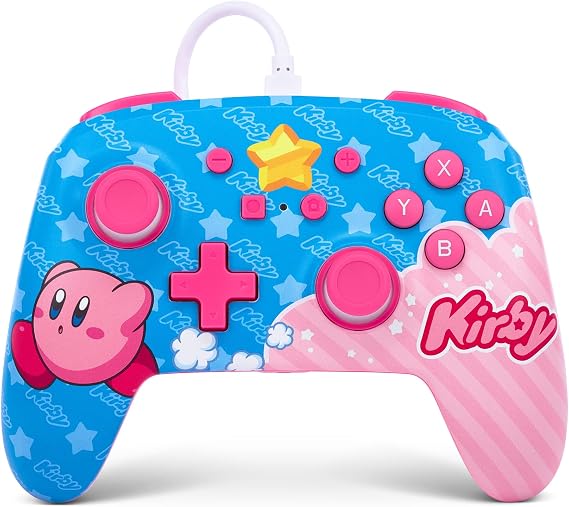 PowerA Enhanced Wired Controller for Nintendo Switch - Kirby