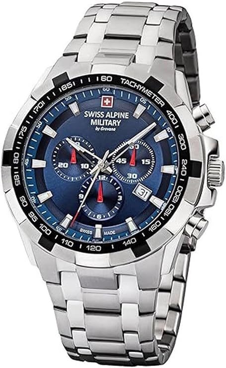 Swiss Alpine Military Men's Watch 7043.9135 Bracelet Bracelet
