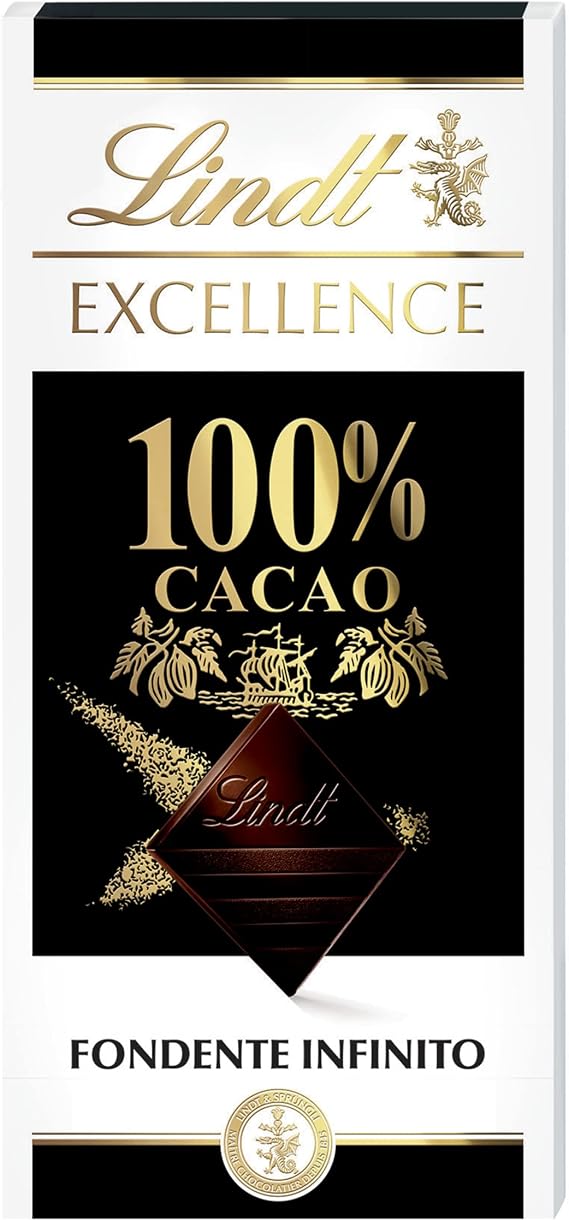 Lindt Excellence 100% Cocoa 50g