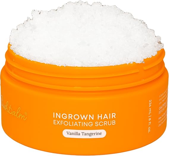 Bushbalm Sweet Escape Exfoliating Scrub - Improve The Look of Dark Spots, Natural Body Scrub Exfoliant for Soft and Glowing Skin, 236 ml