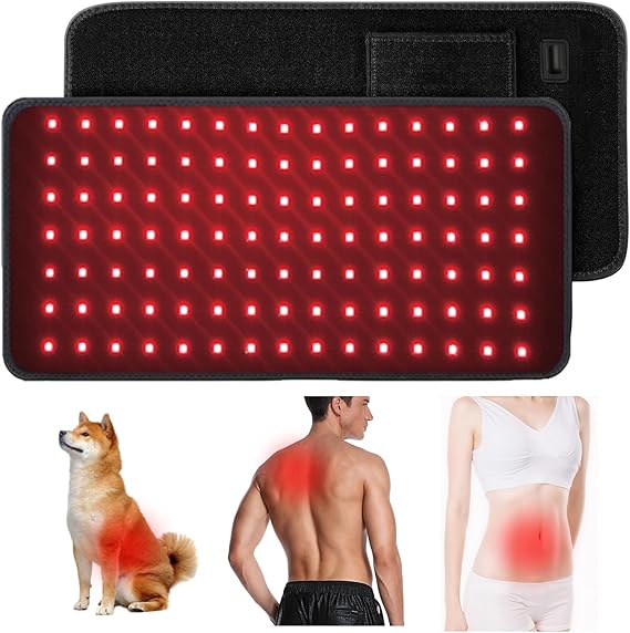 Red Light Pad for Body-105pcs LED 660nm Red Light and 850nm Near Infrared Light Devices Wearable Wrap,Ideal Gift for Women,Men