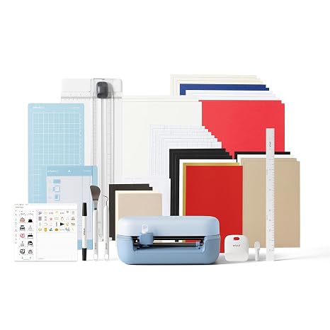 Cricut Joy™ 2 Essential Bundle + Digital Content Compact Smart Cutting Machine Ideal for Custom Cards, Simple Stickers and Labels