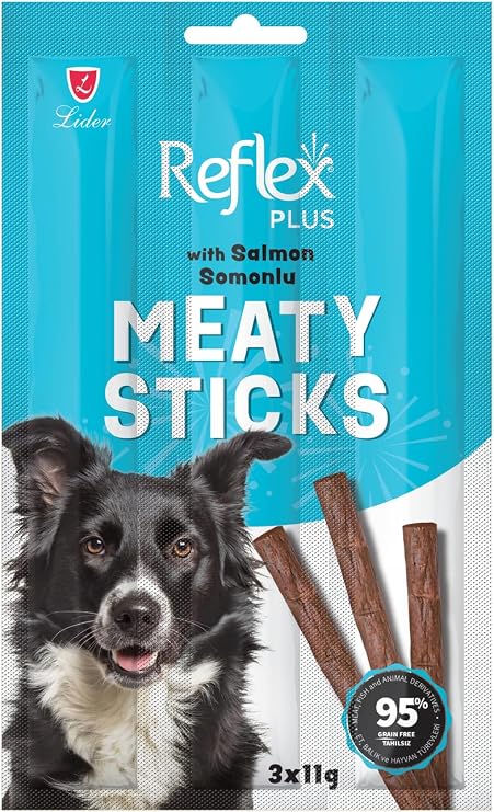 Reflex Plus Yetişkin Köpek Somonlu Çubuk Ödül Maması 33 Gr