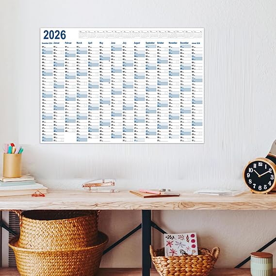 Daily Calendar Large Creative Planner Schedule