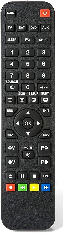 Nokia Smart TV 5000A 5500A 5800A 6500A 7500A用交換用リモコン