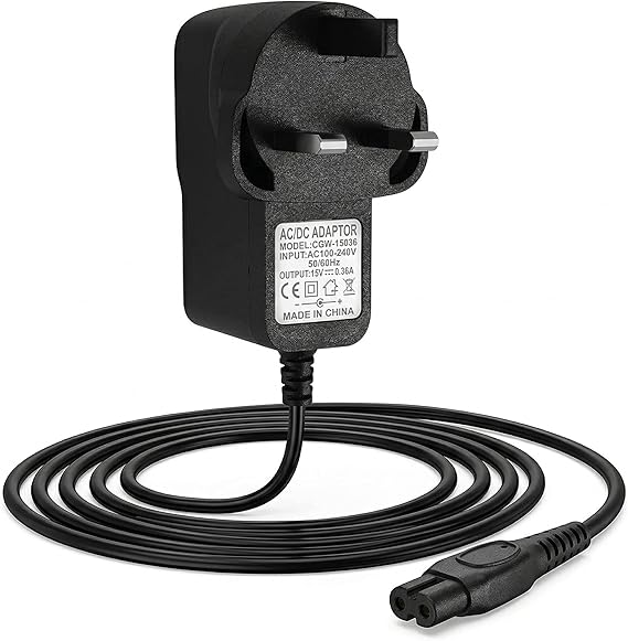 15V Fit for Philips Shaver Charger UK, Fit for HQ8505 5000 Series