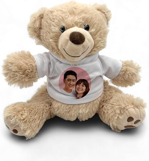 Custom Teddy Bear with Personalised T-shirt: Your Design, Our Craftsmanship