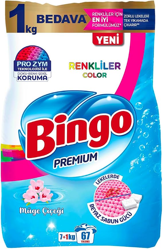 Bingo Konsantre 7+1 Kilogram Premium Renkli