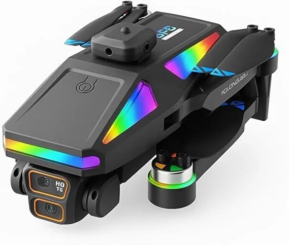 S5 Pro 4K Drone, Çift Kameralı, 360° Kamera, Fırçasız Motor, Akıllı Geri Dönüş, Optik Akış, 30 Dakika Uçuş Süresi, Katlanabilir Drone