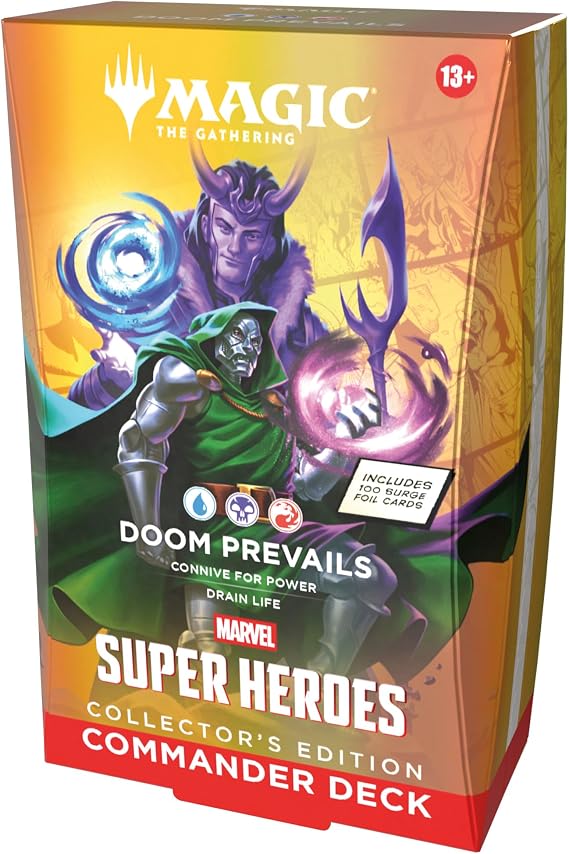 Magic: The Gathering Commander Deck Collector's Edition | Marvel Super Heroes - Triumphant Death