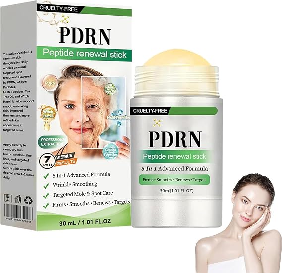 Pdrn Peptide Renewal Stick Serum,Pdrn Formula,Skin Renewal Stick,Serum Stick for All Skin Types