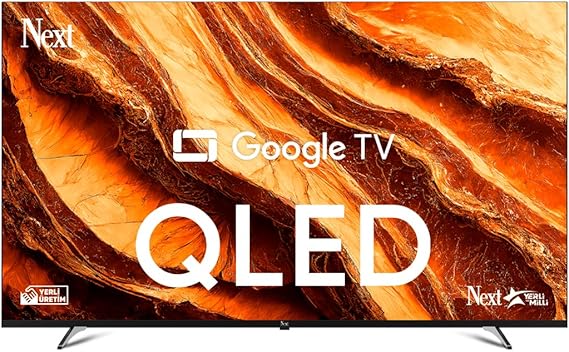 Next YE-65GFSG8-QLED 65" 165 Ekran UHD 4K Google TV [Enerji Sınıfı G]