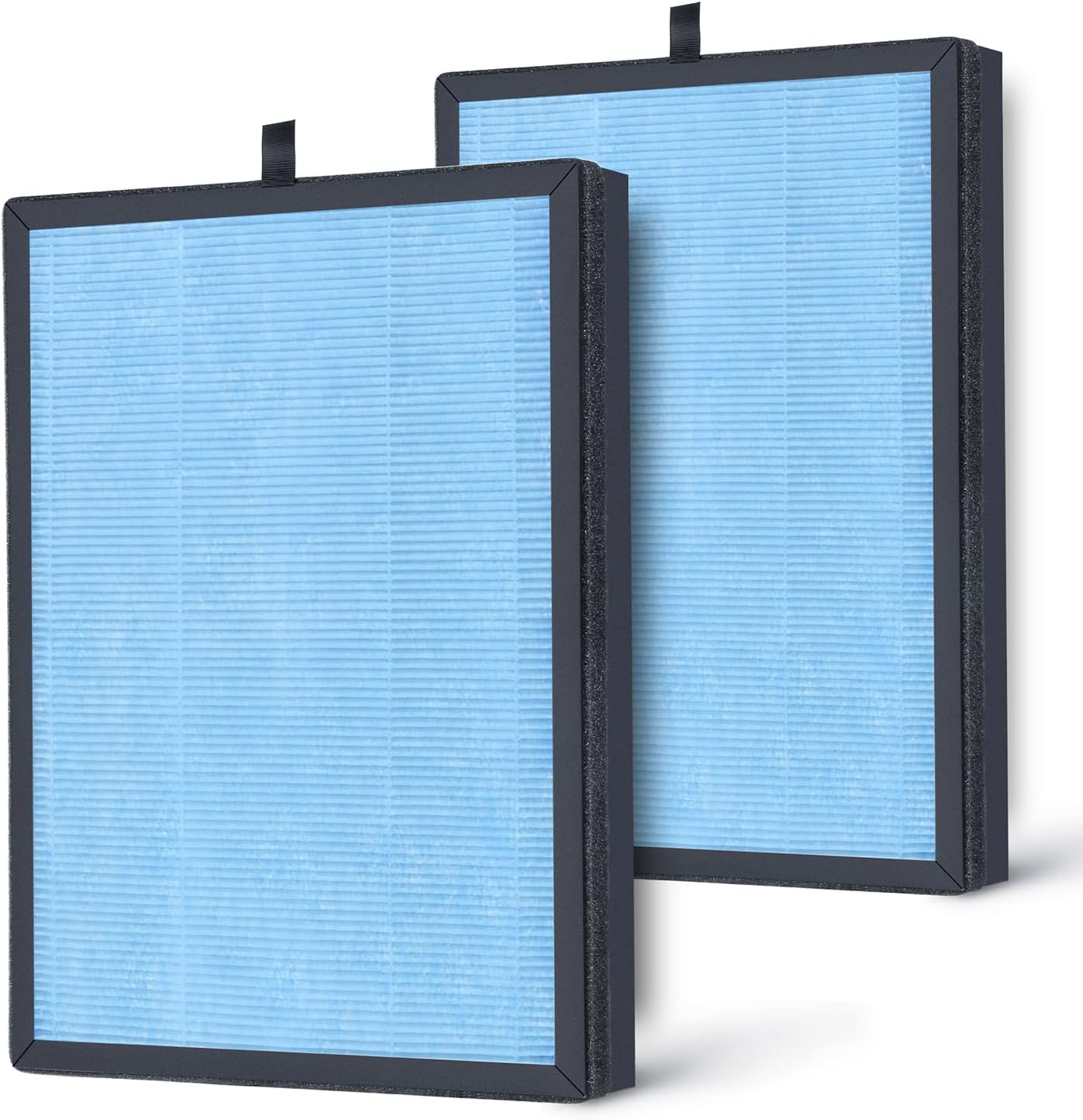 AIRTOK Air Purifier AP1002 Replacement Filter, H13 True HEPA & Activated Carbon Filters, 2 Count (Pack of 1)