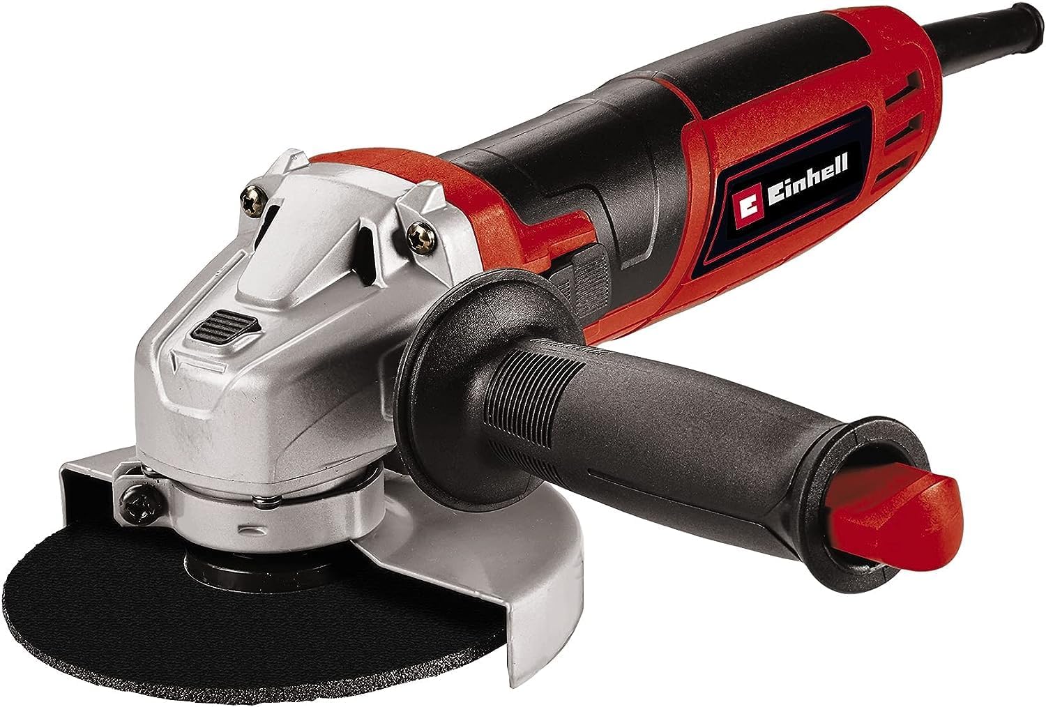 Einhell Angle Grinder 750W, 115mm, 4 Inch Grinder for Cutting, Grinding, Polishing and Sharpening, Soft Start, Spindle Lock, Additional Handle TC-AG 115750