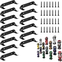 KATIMI 14 Pack Wall Mounts Compatible with Lego F1 Speed Champions Cars, Sturdy Cars Display Holder Bracket Toy Shelves, Hooks for Stand Sturdy Vertical for All Speed Champions Sets