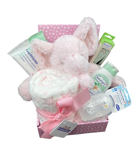 Baby Shower Birth Gift Set Baby Blanket Pink Set S