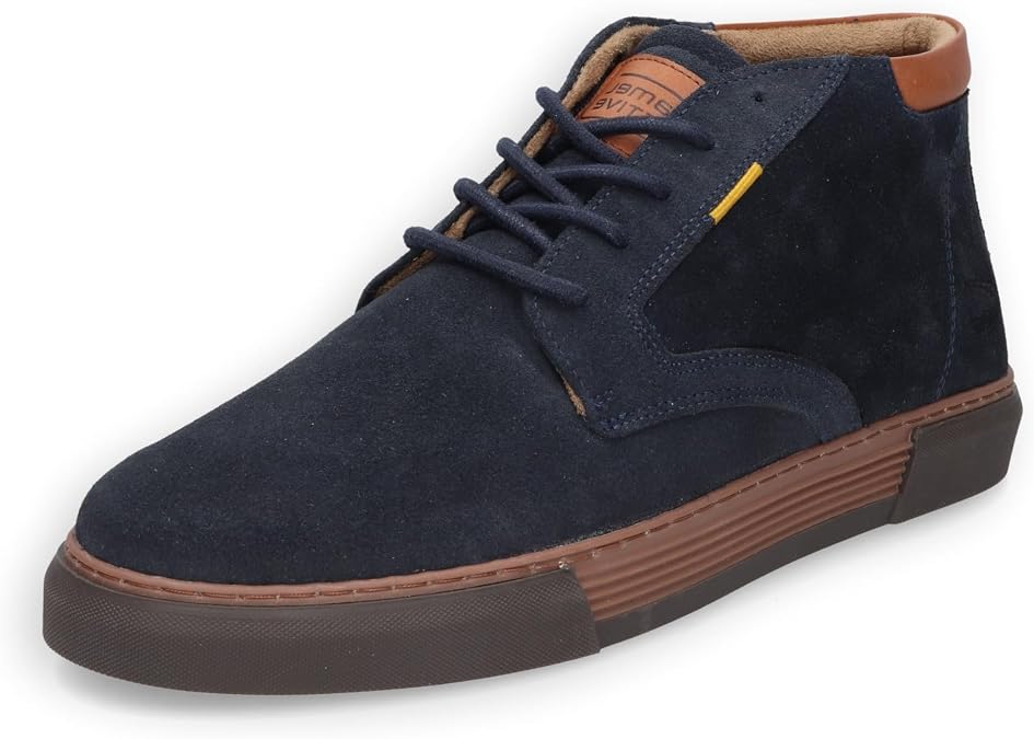 camel active Mens Suede High Trainers