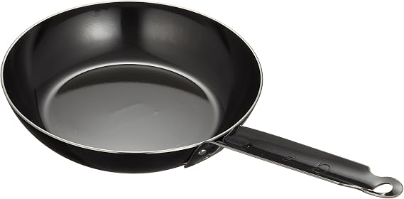 TKG Endo Shoji Professional Iron Saute Fry Pan, 7.1 inches 18 cm, Inner Diameter x Depth: 7.2 inches x 1.6 inches 183 mm x 40 mm, Bottom Diameter: 4.7 inches 120 mm, Plate Thickness: 0.09 inches