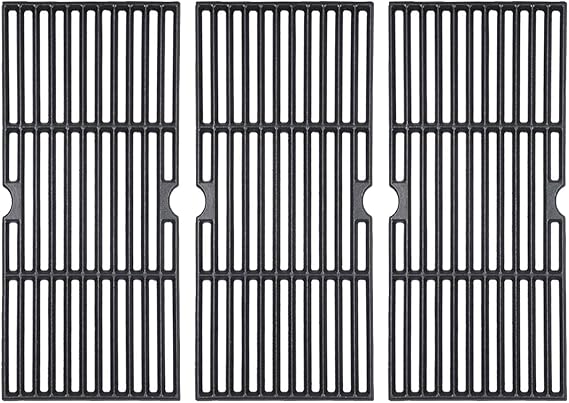 Sente Grill Grid Grates Replacement for Charbroil463420508, 463420509, 463420511, 463436213, 463436214, 463440109, 463441312,Master Chef, Thermos,Backyard and Others(16 7/8" x 9 5/16" Each)(Set of 3)