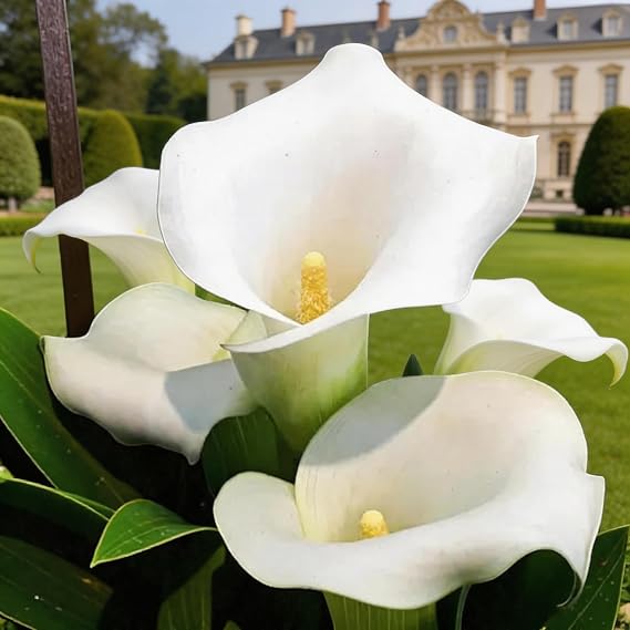 Perennial Calla Lily Bulbs | Elegant Flowers for Wedding Bouquets | Ready to Plant | Parties & Home Decor-2bulbs -b