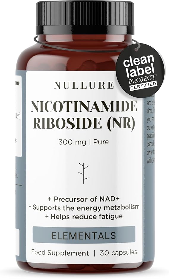 Nicotinamide Riboside (NR) 300mg | NMN Alternative | Nullure | 30 Caps.