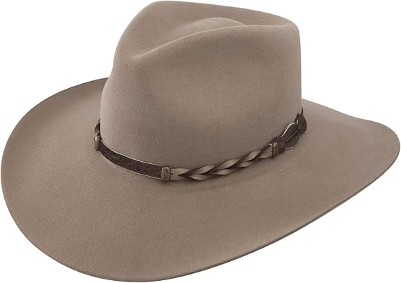 Stetson Men's 4X Drifter Buffalo Felt Pinch Front Cowboy Hat