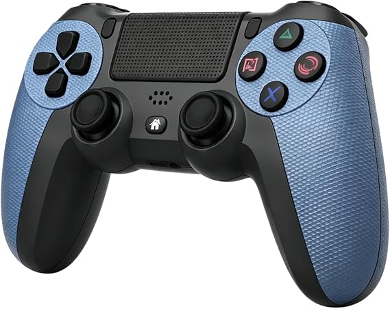 ＲＵＥＩＵＲＩ Wireless Game Controller Compatible with P4/P4 Slim/P S4 Pro BLUE