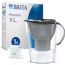 BRITA Marella XL 1x Maxtra Pro All-In-1 Filtered Water Purification Jug Graphite (3.5 lt)