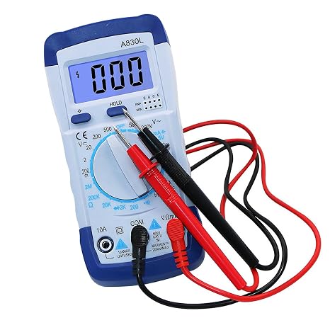 Multimeter Tester, Voltmeter Auto Ranging Ohmmeter Voltages Resistance Continuitys NCV Live Tester Voltages Multimeter