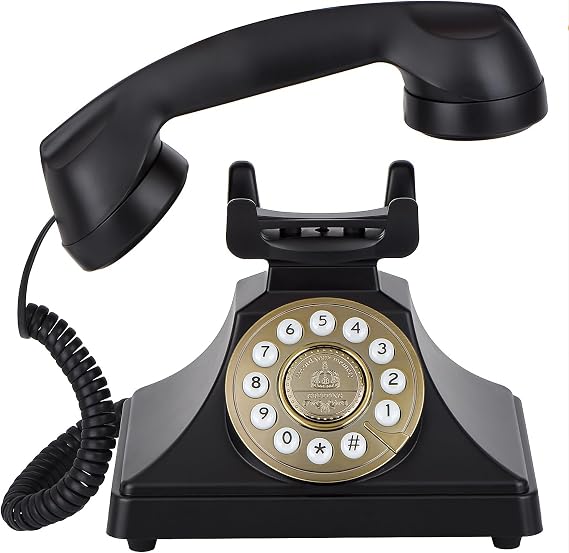 Retro Audio Guest Book Wedding Phone, FESTRING Audio Guestbook (Black)
