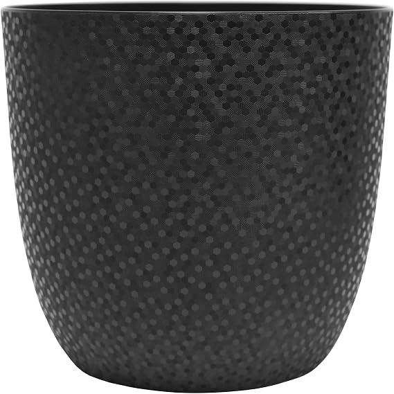 EDA - Opal Pot Cover Diameter 22 cm – Black
