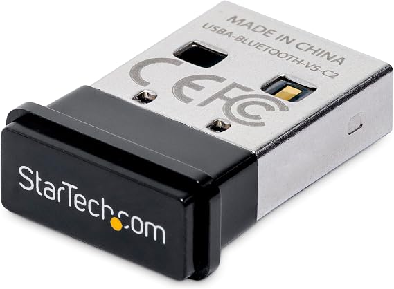 StarTech USB Bluetooth 5.0 Adapter, Windows/Linux (USBA-BLUETOOTH-V5-C2)