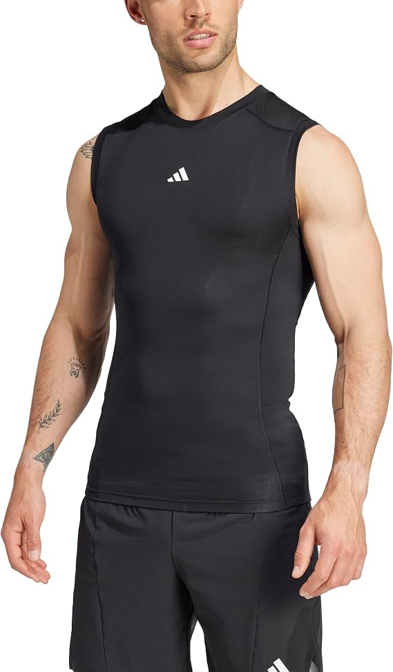 adidas Men's Techfit Compression Training Tank Top