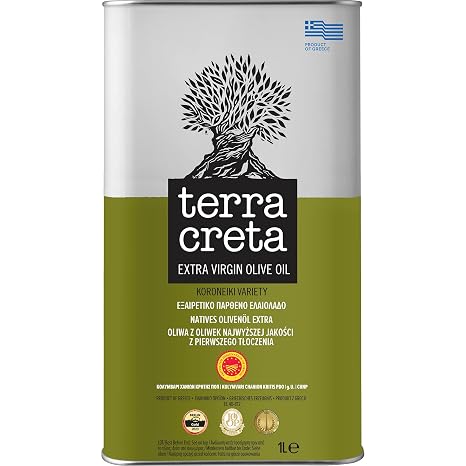 Terra Creta PDO Extra Virgin Olive Oil from Crete - 1 Litre Canister
