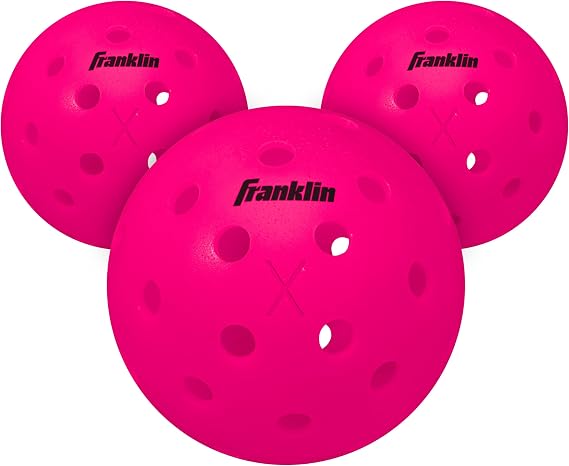 Franklin Sports Pickleball-X Performance 40 Outdoor Balls