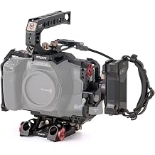 (Black) TILTA TA-T11-A-B Camera Cage Advanced Kit For BMPCC 6K Pro Blackmagic Pocket Cinema Camera 6K Pro Tiltaing Rig