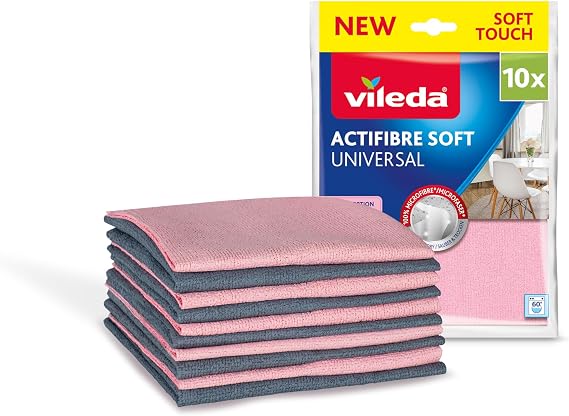 Vileda Actifibre Soft Universal Multi-Purpose Microfibre Cloth