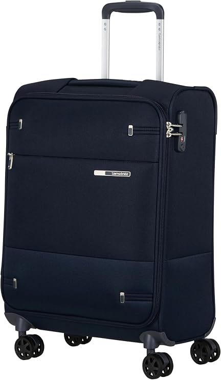 Samsonite Base Boost Spinner Cabin Luggage Blue (Dark Navy) Base Boost New