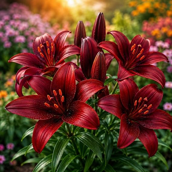 Lily Bulbs for Planting Now,Plant Bulbs in pots,Garden Flowers,Wedding Flowers,Hardy Perennial-2 Bulbs-B