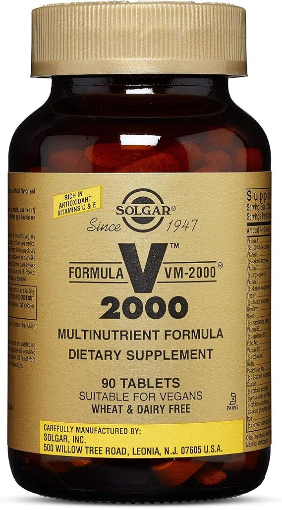Solgar VM 2000 90 Tablet AROMASIZ Renkli