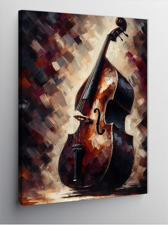 Tablo Mega Kanvas Tablo Kontrbas Melodisi 100 X 140 Cnvsdkey-126356-100-140
